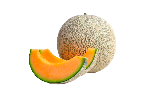 Cantaloupe Melon Fresh Organic Cut